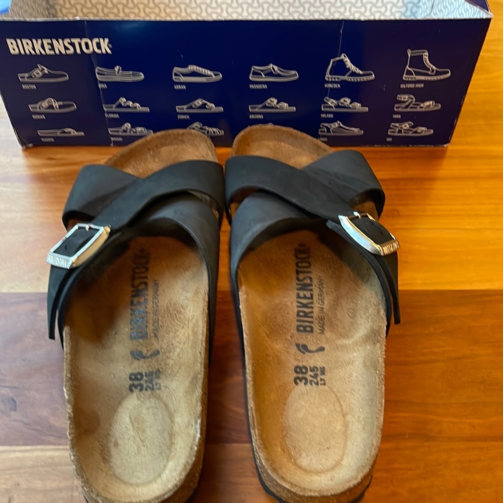 Birkenstock | Siena | Black | Size 38 | New in Box